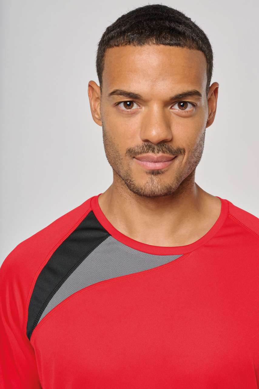 ADULTS' SHORT-SLEEVED JERSEY - Black/White/Storm Grey - Additional