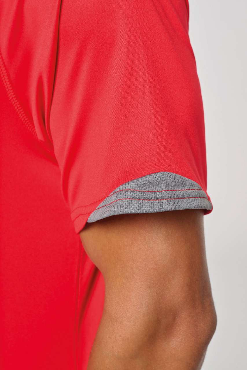 ADULTS' SHORT-SLEEVED JERSEY - Black/White/Storm Grey - Additional