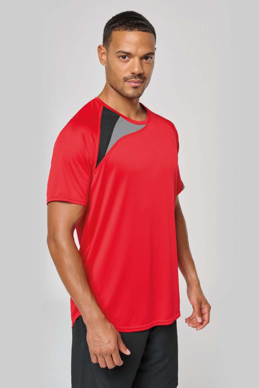 ADULTS' SHORT-SLEEVED JERSEY - Black/White/Storm Grey - Additional