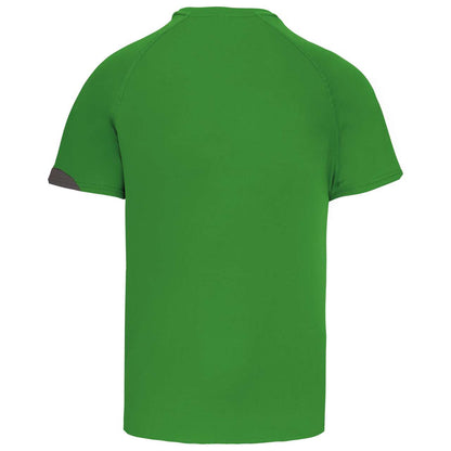 ADULTS' SHORT-SLEEVED JERSEY - Green/Black/Storm Grey - Additional