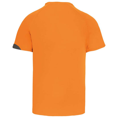 ADULTS' SHORT-SLEEVED JERSEY - Orange/Black/Storm Grey - Additional