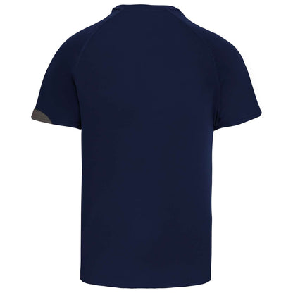 ADULTS' SHORT-SLEEVED JERSEY - Sporty Navy/White/Storm Grey - Additional