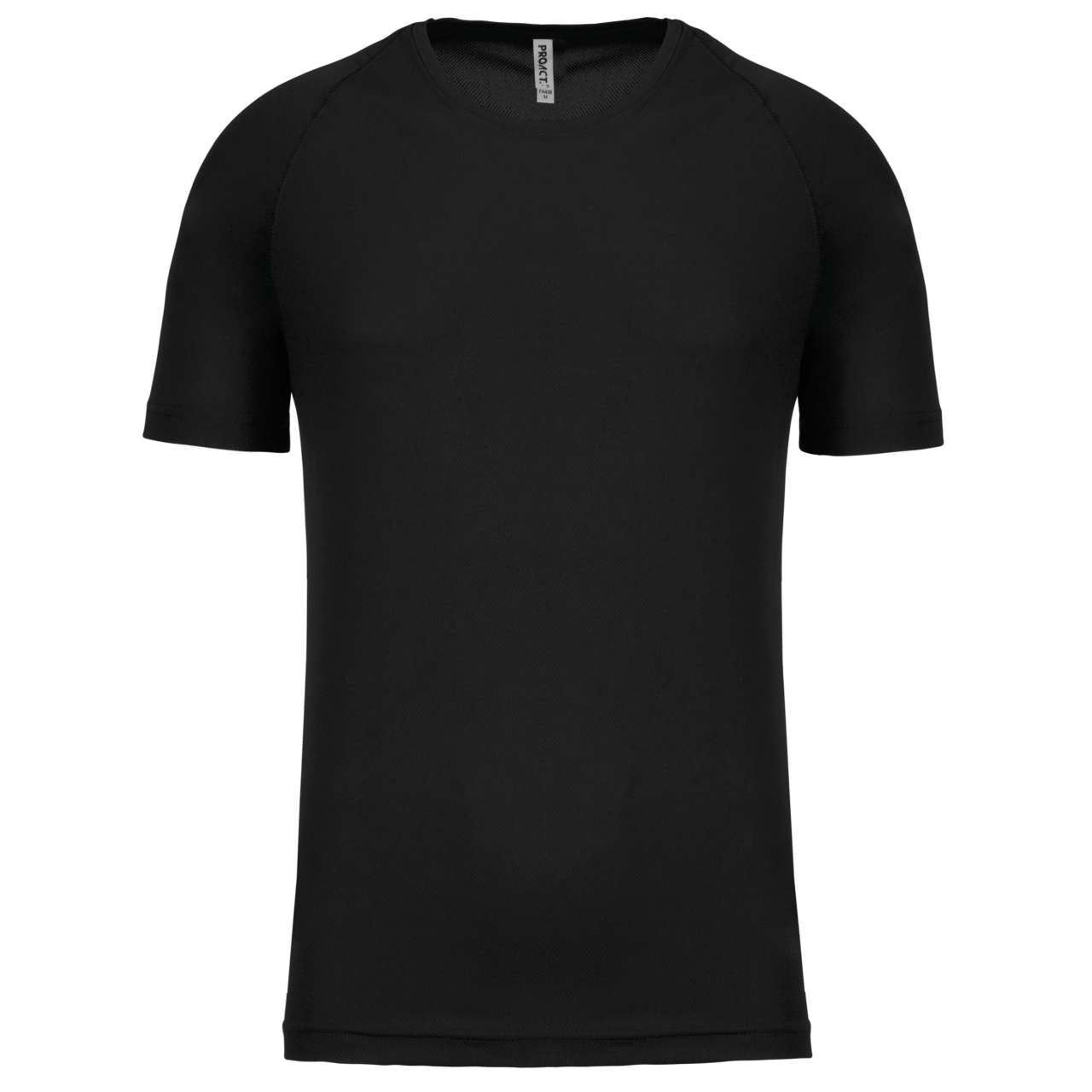 MEN'S SHORT-SLEEVED SPORTS T-SHIRT - Black - Main