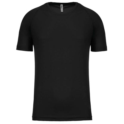 MEN'S SHORT-SLEEVED SPORTS T-SHIRT - Black - Main