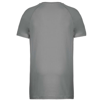 MEN'S SHORT-SLEEVED SPORTS T-SHIRT - Fine Grey - Additional
