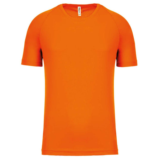 MEN'S SHORT-SLEEVED SPORTS T-SHIRT - Fluorescent Orange - Main