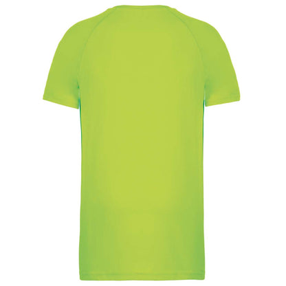 MEN'S SHORT-SLEEVED SPORTS T-SHIRT - Lime - Additional