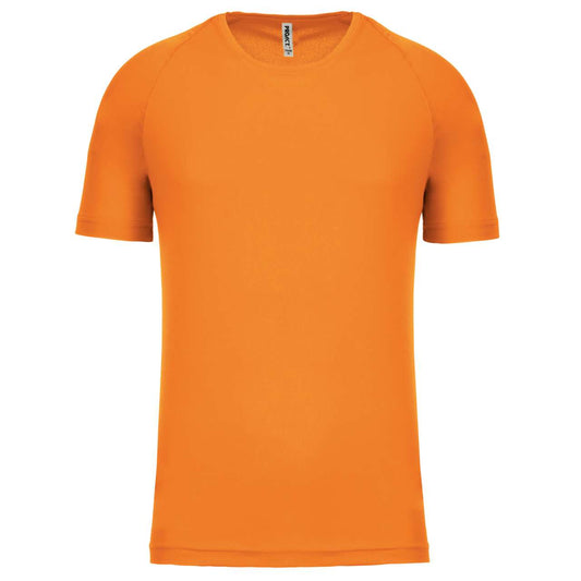 MEN'S SHORT-SLEEVED SPORTS T-SHIRT - Orange - Main