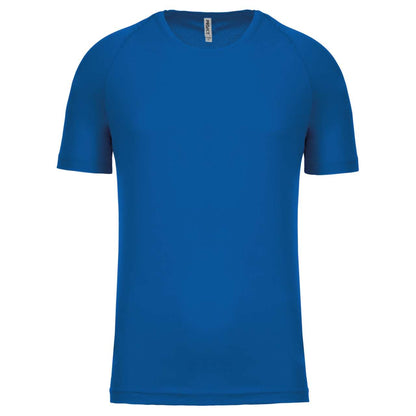MEN'S SHORT-SLEEVED SPORTS T-SHIRT - Sporty Royal Blue - Main