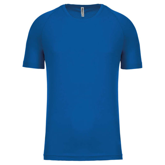 MEN'S SHORT-SLEEVED SPORTS T-SHIRT - Sporty Royal Blue - Main