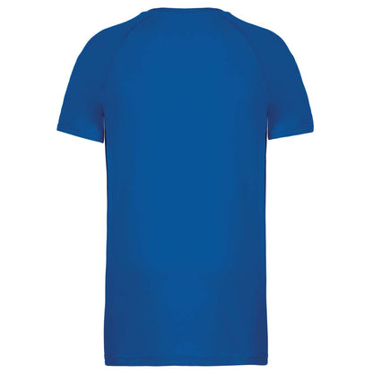 MEN'S SHORT-SLEEVED SPORTS T-SHIRT - Sporty Royal Blue - Additional
