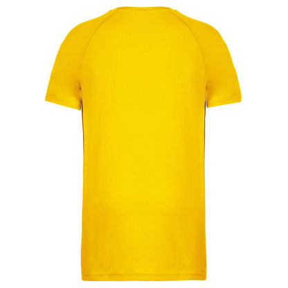 MEN'S SHORT-SLEEVED SPORTS T-SHIRT - True Yellow - Additional