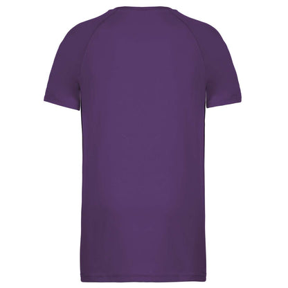 MEN'S SHORT-SLEEVED SPORTS T-SHIRT - Violet - Additional