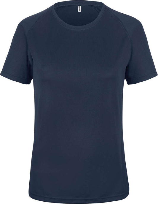 LADIES' SHORT-SLEEVED SPORTS T-SHIRT - Sporty Navy - Main