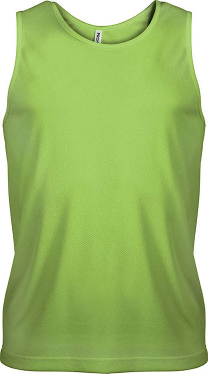 MEN’S SPORTS VEST - Lime - Main