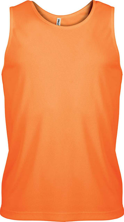 MEN’S SPORTS VEST - Orange - Main