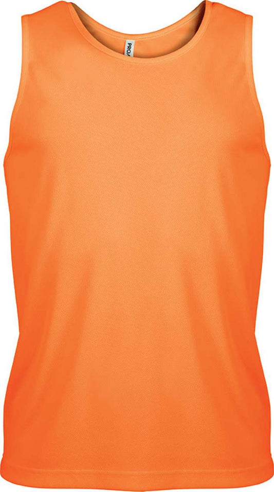 MEN’S SPORTS VEST - Orange - Main