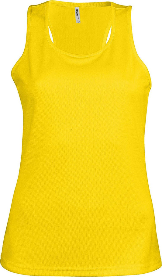 LADIES' SPORTS VEST - True Yellow - Main