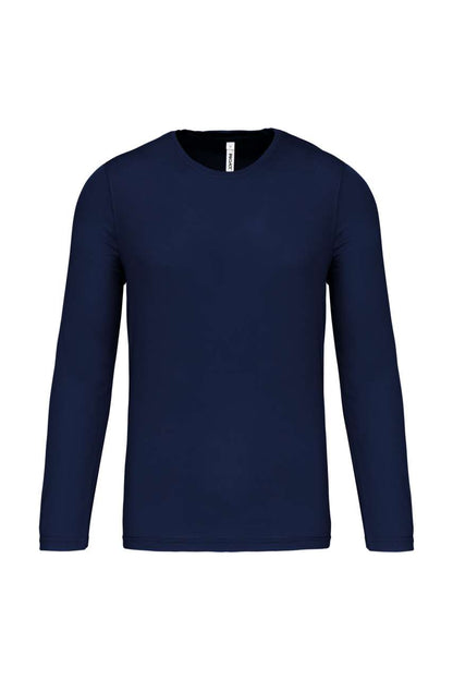 MEN'S LONG-SLEEVED SPORTS T-SHIRT - Sporty Navy - Main