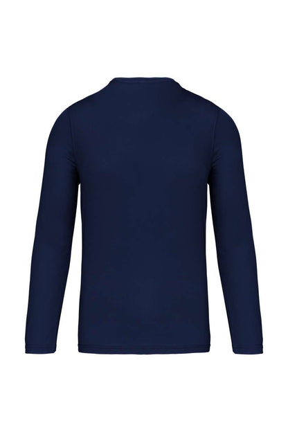 MEN'S LONG-SLEEVED SPORTS T-SHIRT - Sporty Navy - Additional