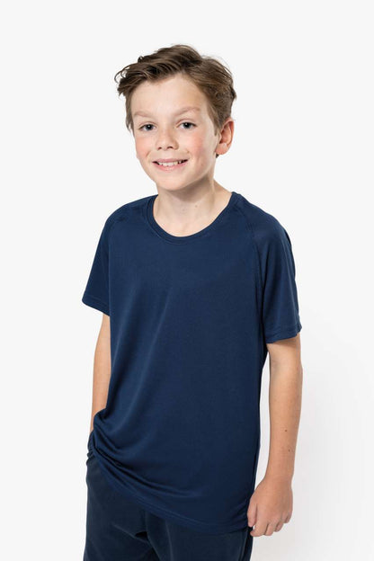 KIDS' SHORT SLEEVED SPORTS T-SHIRT - White - Additional