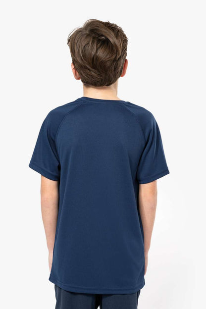 KIDS' SHORT SLEEVED SPORTS T-SHIRT - White - Additional