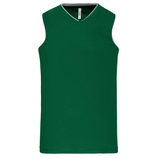 MEN'S BASKETBALL JERSEY - Dark Kelly Green - Main