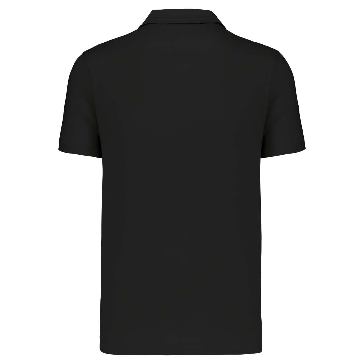 MEN'S SHORT-SLEEVED POLO SHIRT - Black - Additional