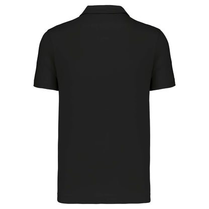 MEN'S SHORT-SLEEVED POLO SHIRT - Black - Additional