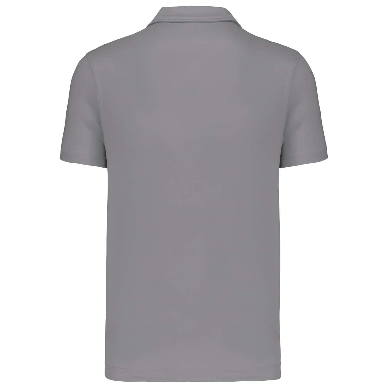 MEN'S SHORT-SLEEVED POLO SHIRT - Fine Grey - Additional