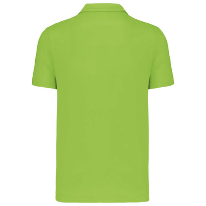 MEN'S SHORT-SLEEVED POLO SHIRT - Lime - Additional