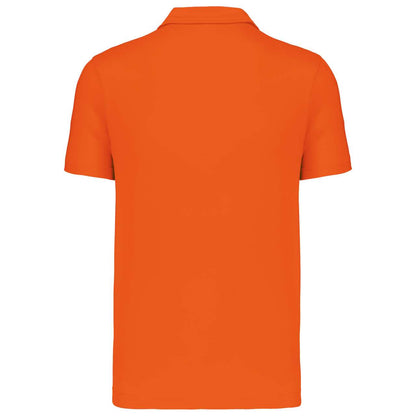 MEN'S SHORT-SLEEVED POLO SHIRT - Orange - Additional