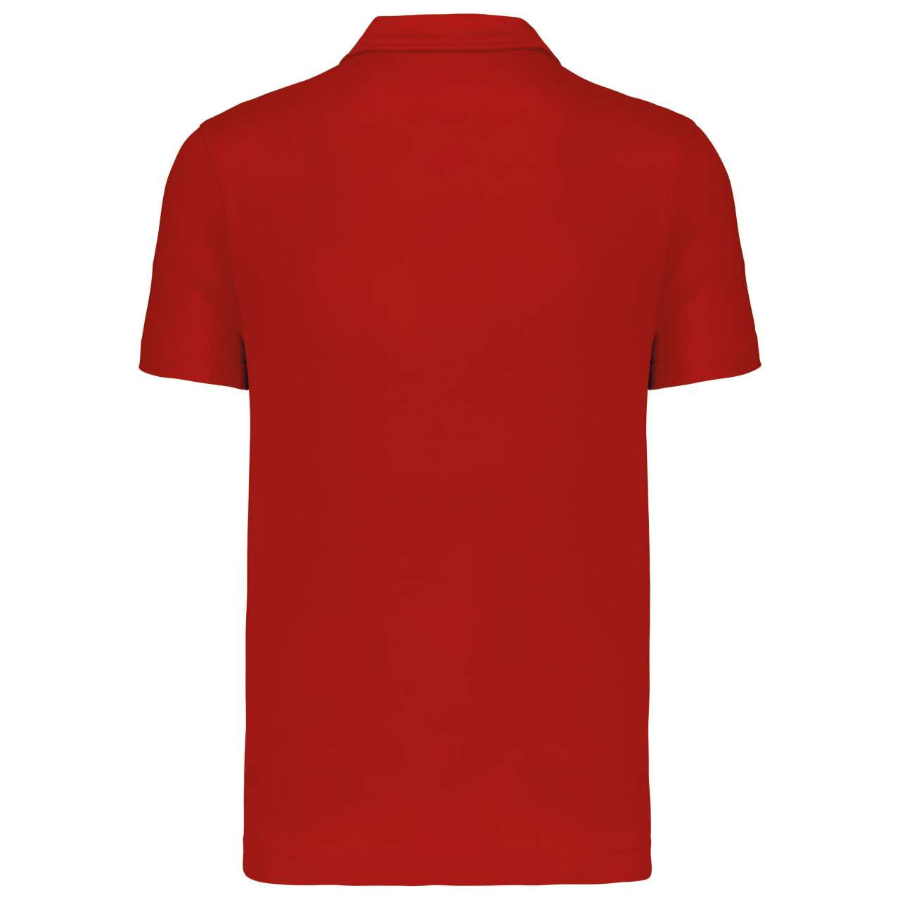MEN'S SHORT-SLEEVED POLO SHIRT - Red - Additional