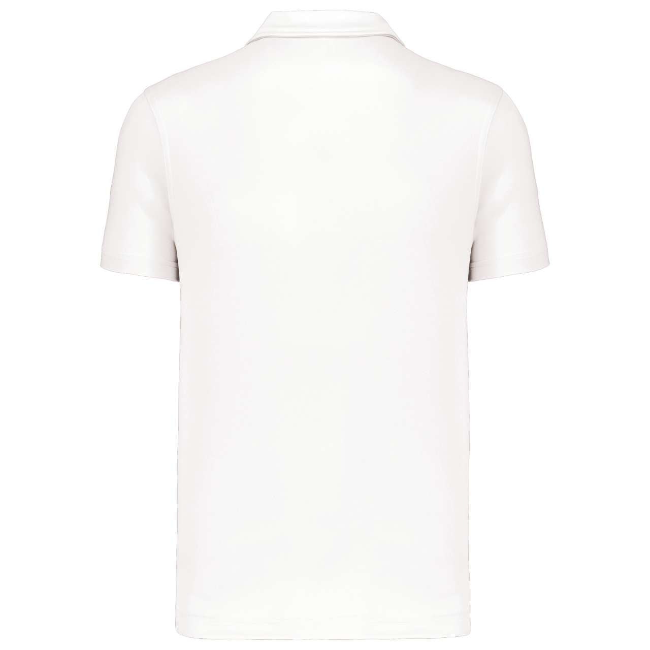 MEN'S SHORT-SLEEVED POLO SHIRT - White - Additional