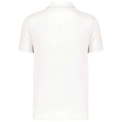 MEN'S SHORT-SLEEVED POLO SHIRT - White - Additional