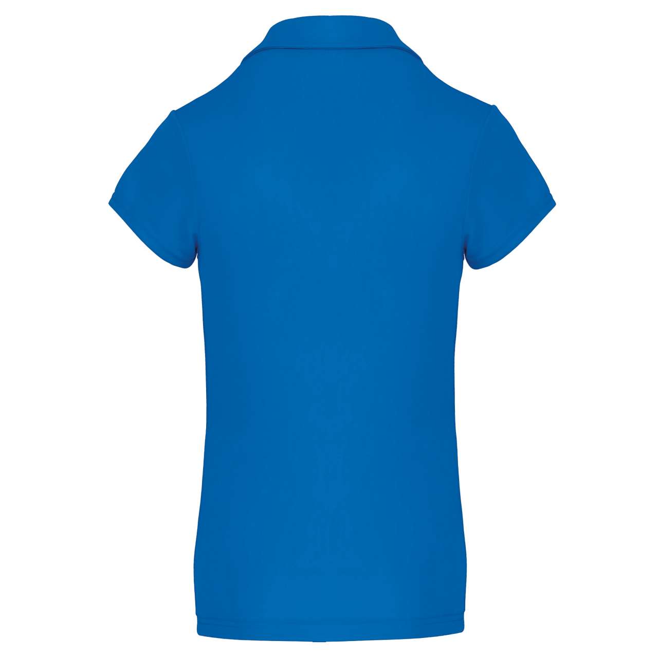 LADIES' SHORT-SLEEVED POLO SHIRT - Aqua Blue - Additional