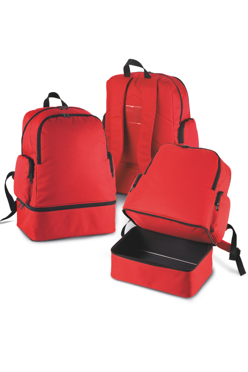TEAM SPORTS BACKPACK WITH RIGID BOTTOM - Navy - modelimageurl