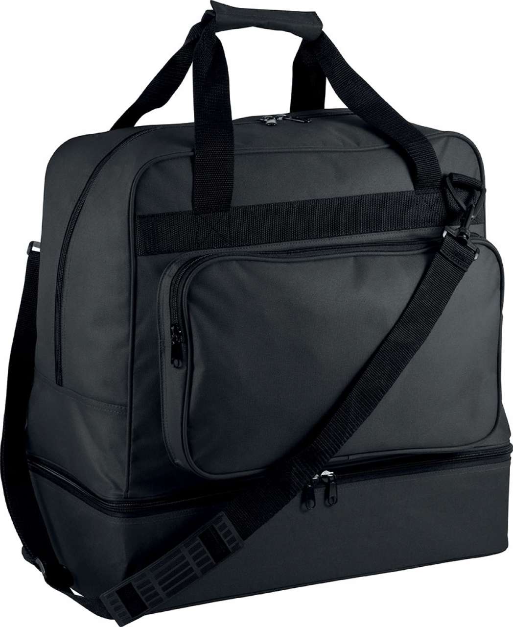 TEAM SPORTS BAG WITH RIGID BOTTOM - 60 LITRES - Black - colorimageurl
