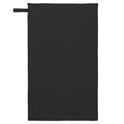 MICROFIBRE SPORTS TOWEL - Black - Main