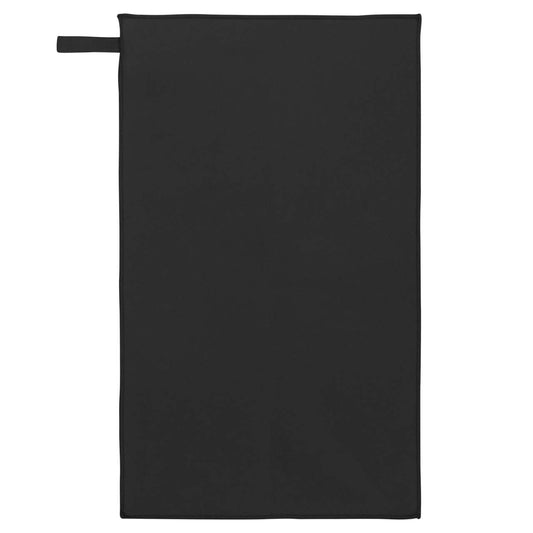 MICROFIBRE SPORTS TOWEL - Black - Main
