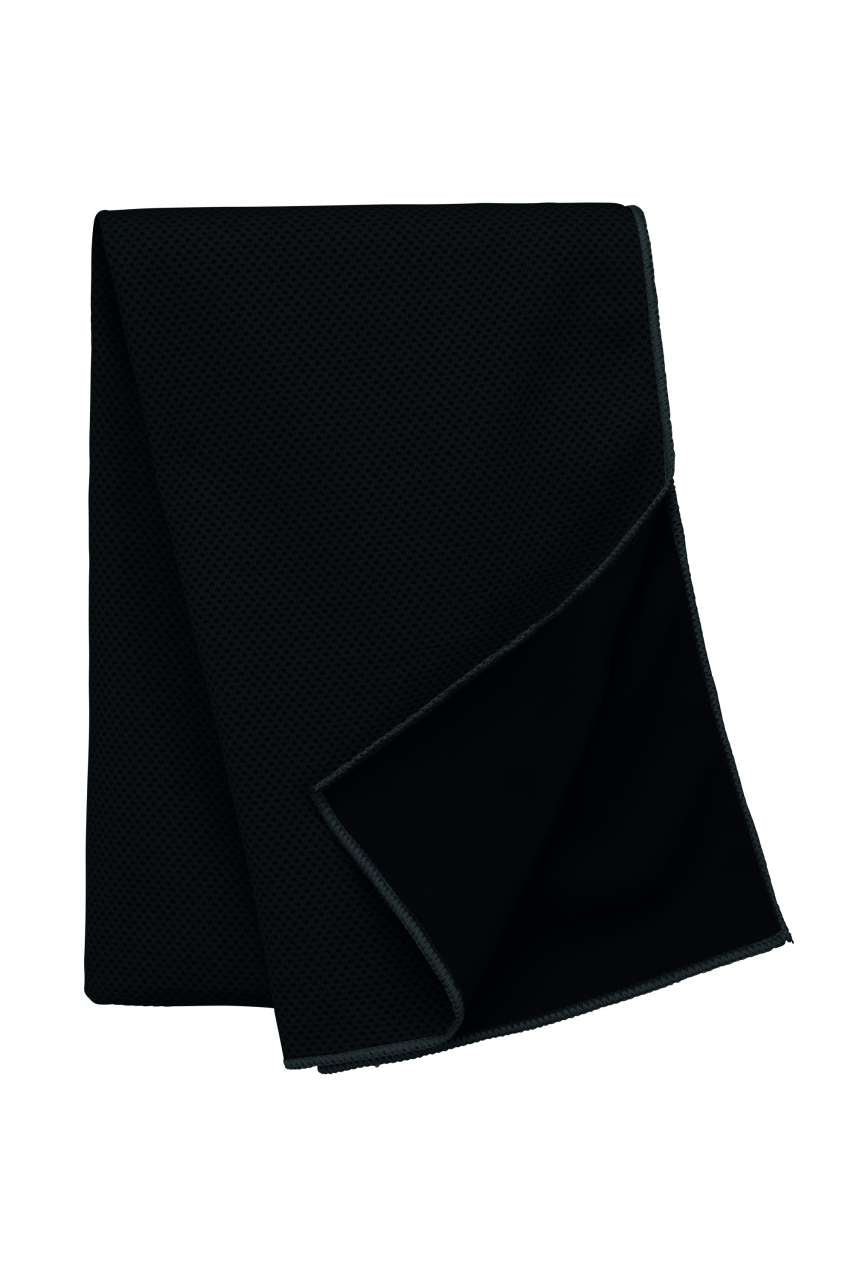 REFRESHING SPORTS TOWEL - Black - colorimageurl