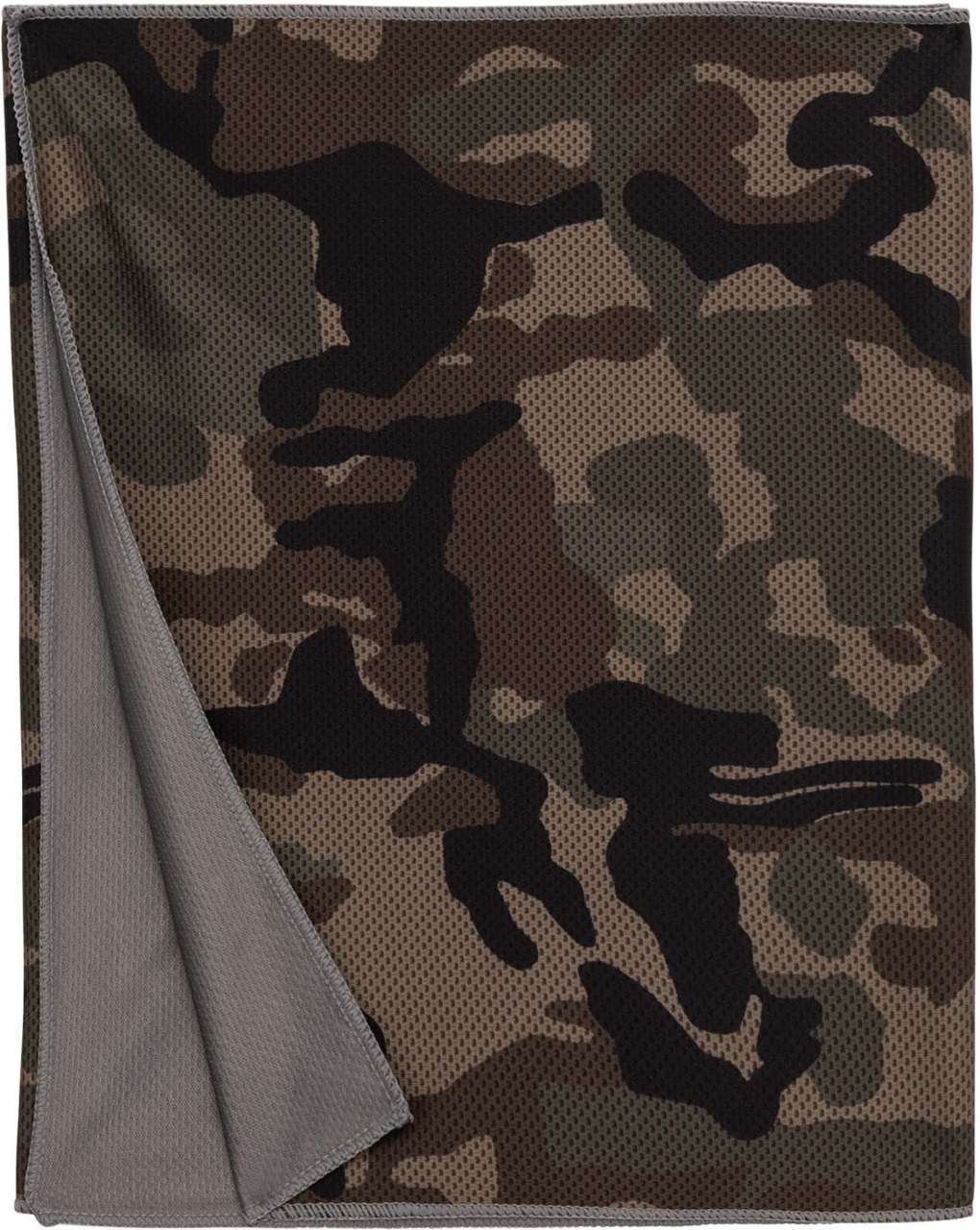 REFRESHING SPORTS TOWEL - Olive Camouflage - colorimageurl