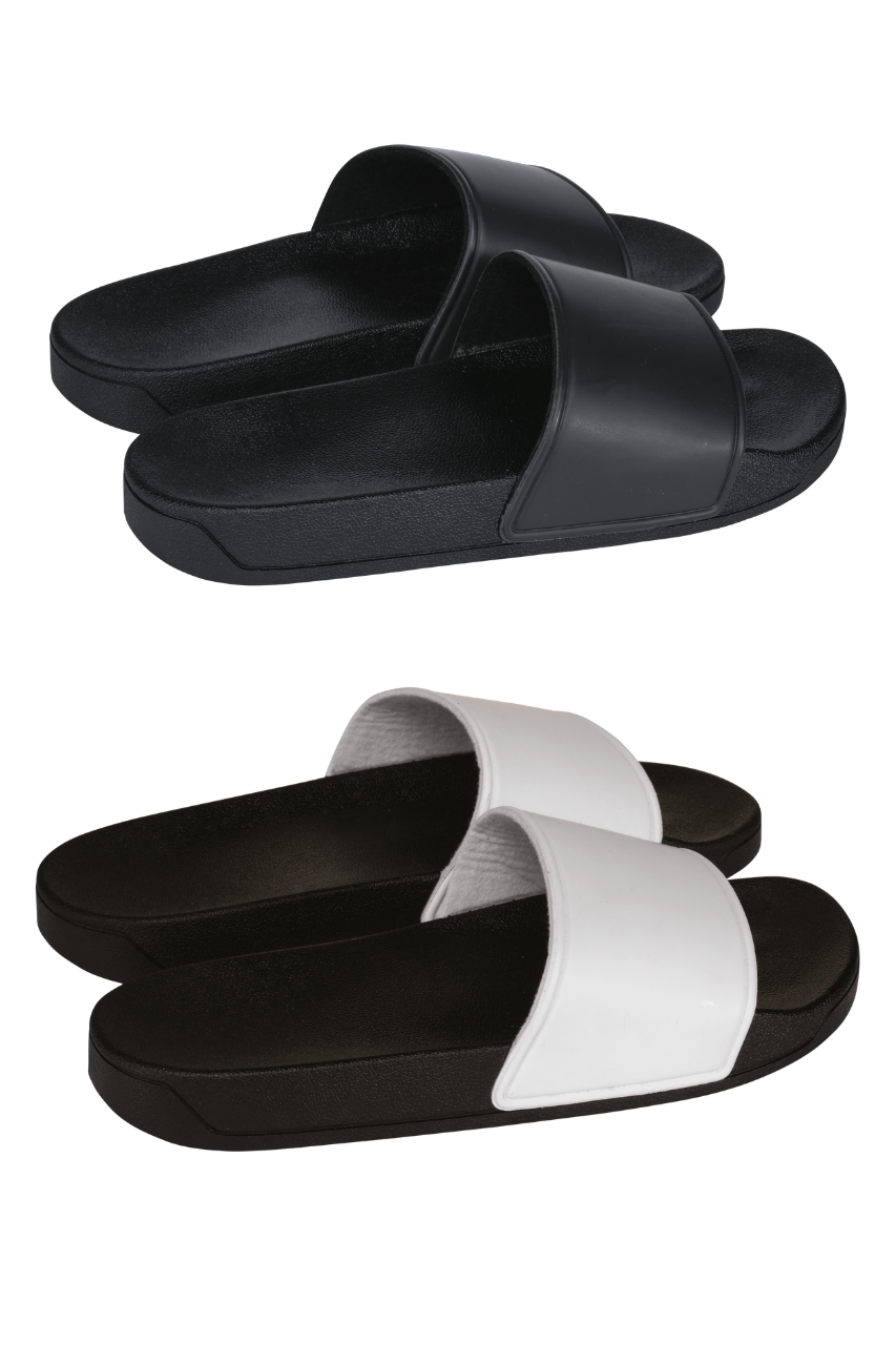UNISEX SLIDERS - Black - modelimageurl