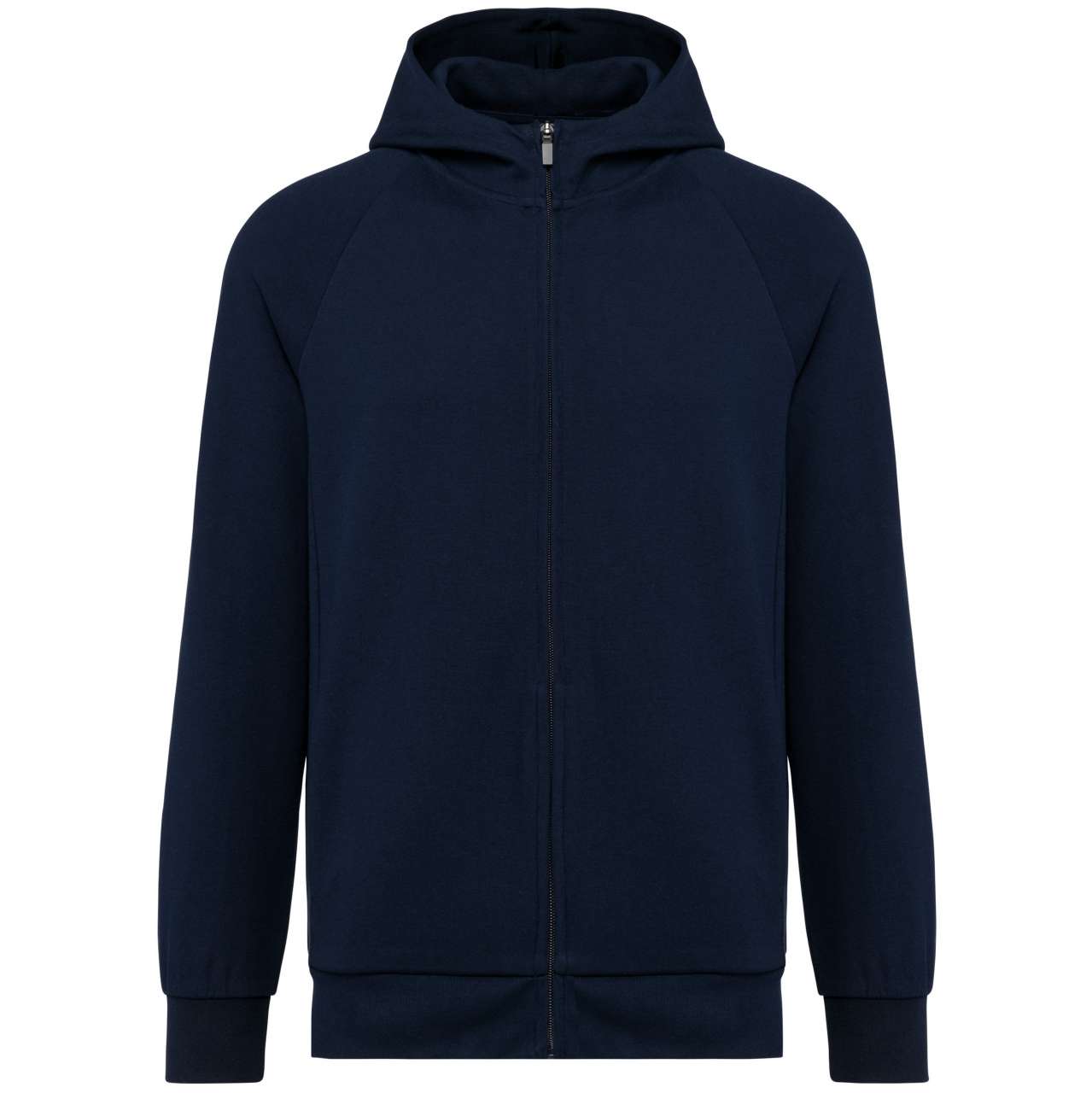 MEN'S ZIPPED HOODIE - Deep Navy - colorimageurl