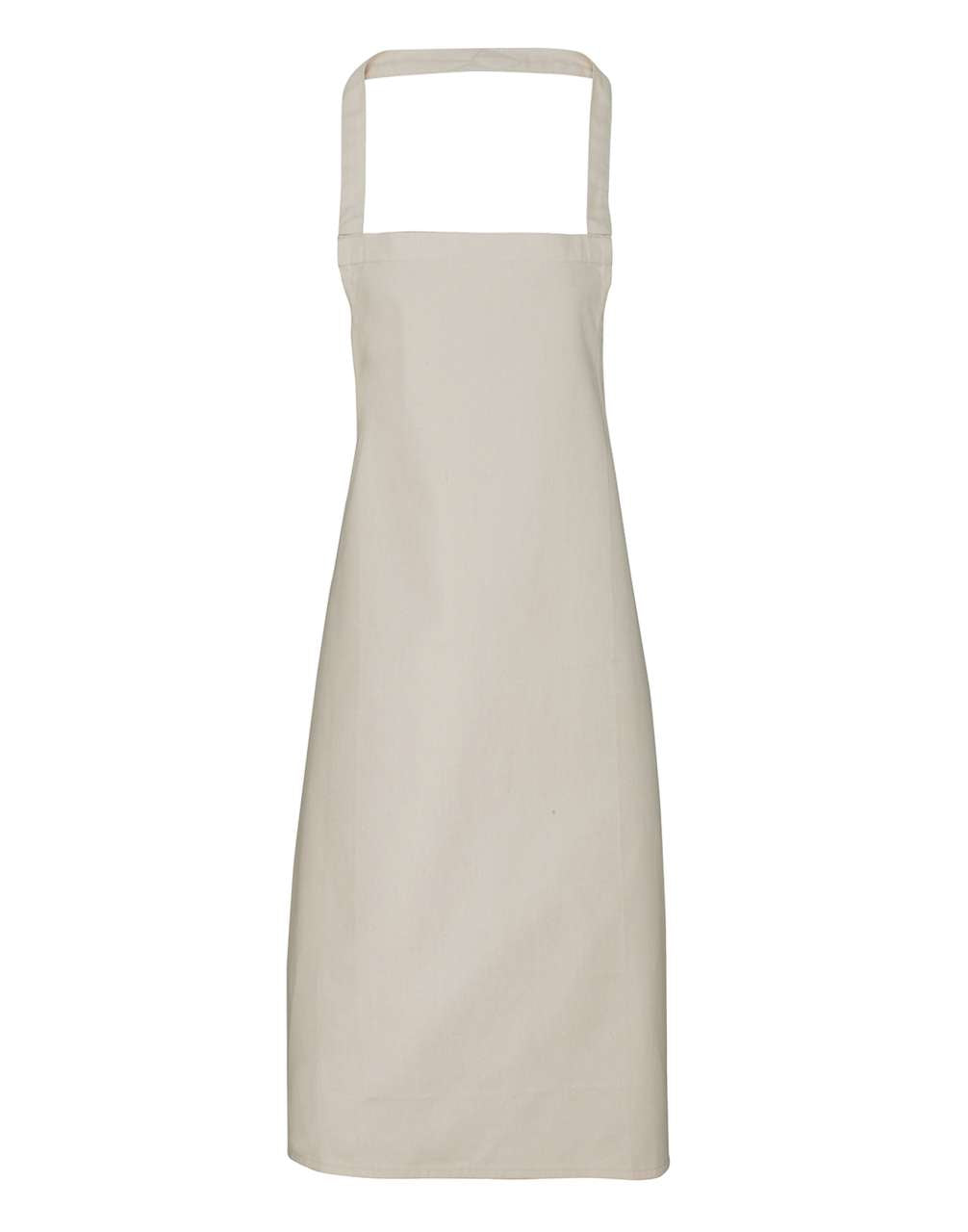 100% ORGANIC COTTON BIB APRON - Natural - Main