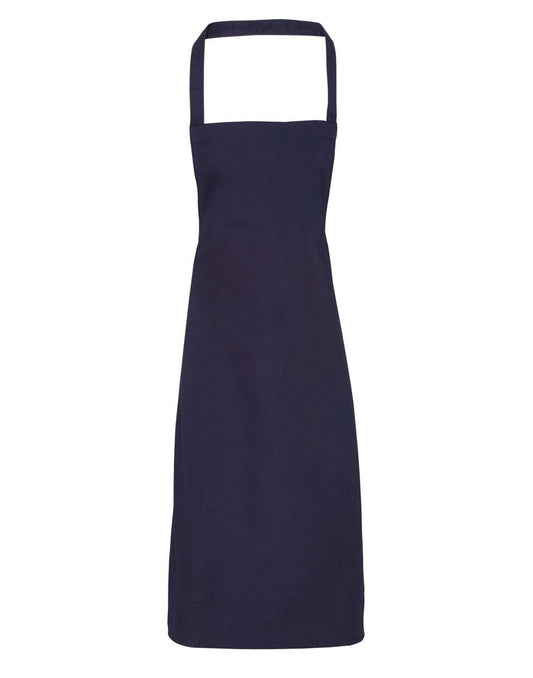 100% ORGANIC COTTON BIB APRON - Navy - Main