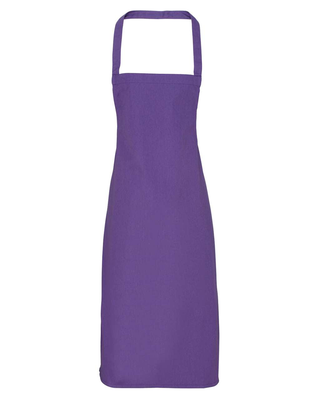 100% ORGANIC COTTON BIB APRON - Purple - Main