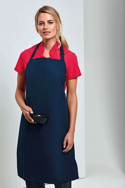 WATERPROOF BIB APRON - Navy - Additional
