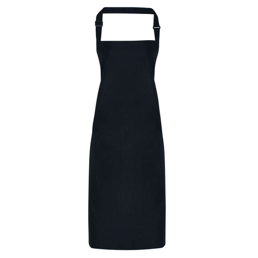 WATERPROOF BIB APRON - Black - Main
