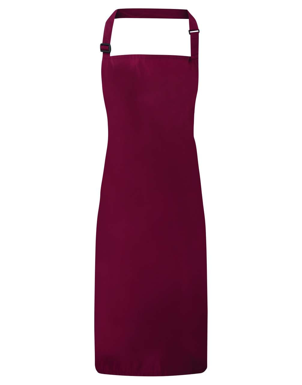 WATERPROOF BIB APRON - Burgundy - Main